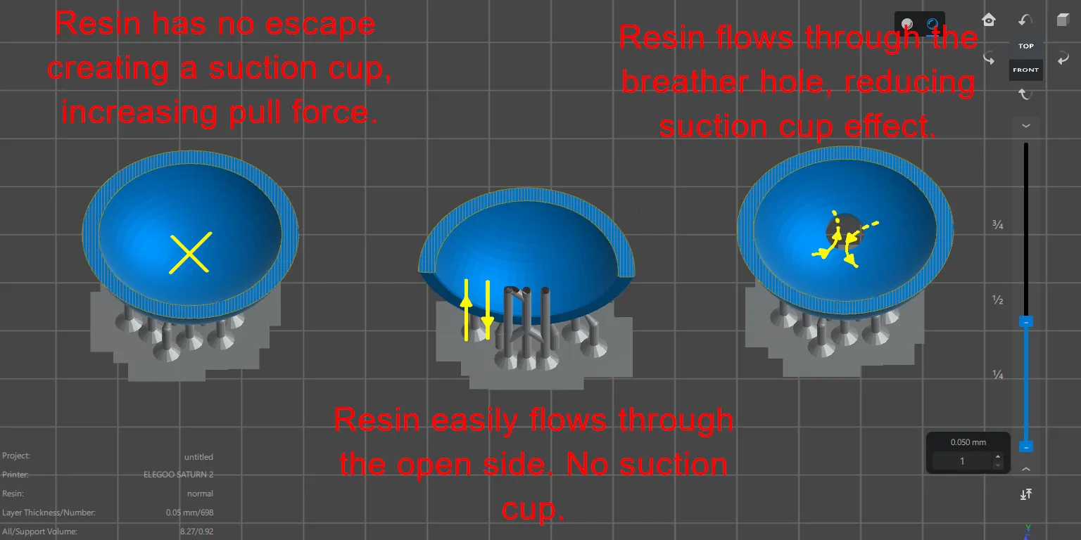 Suction Cup Effect